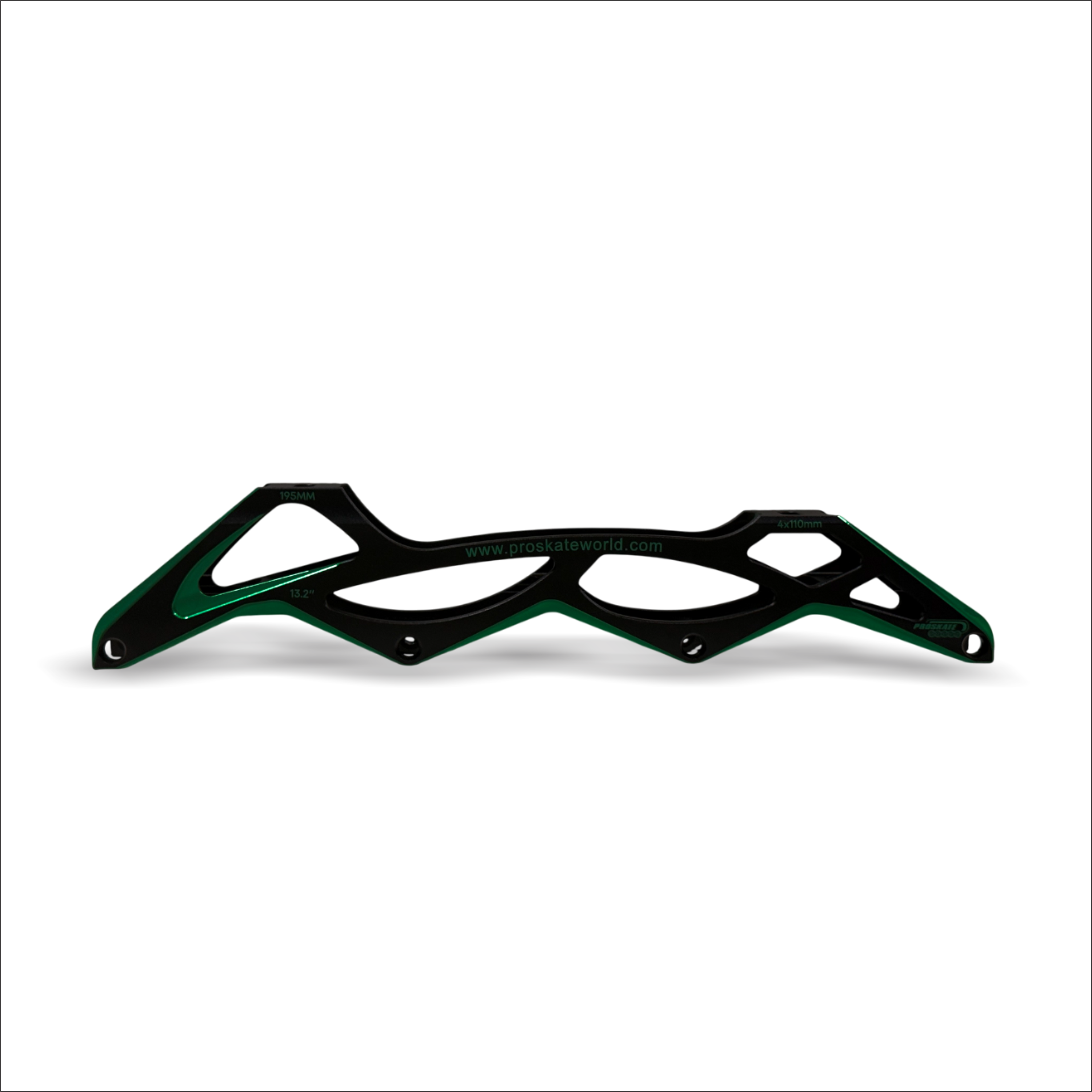 PROSKATE GREEN SHADOW INLINE SKATE FRAME
