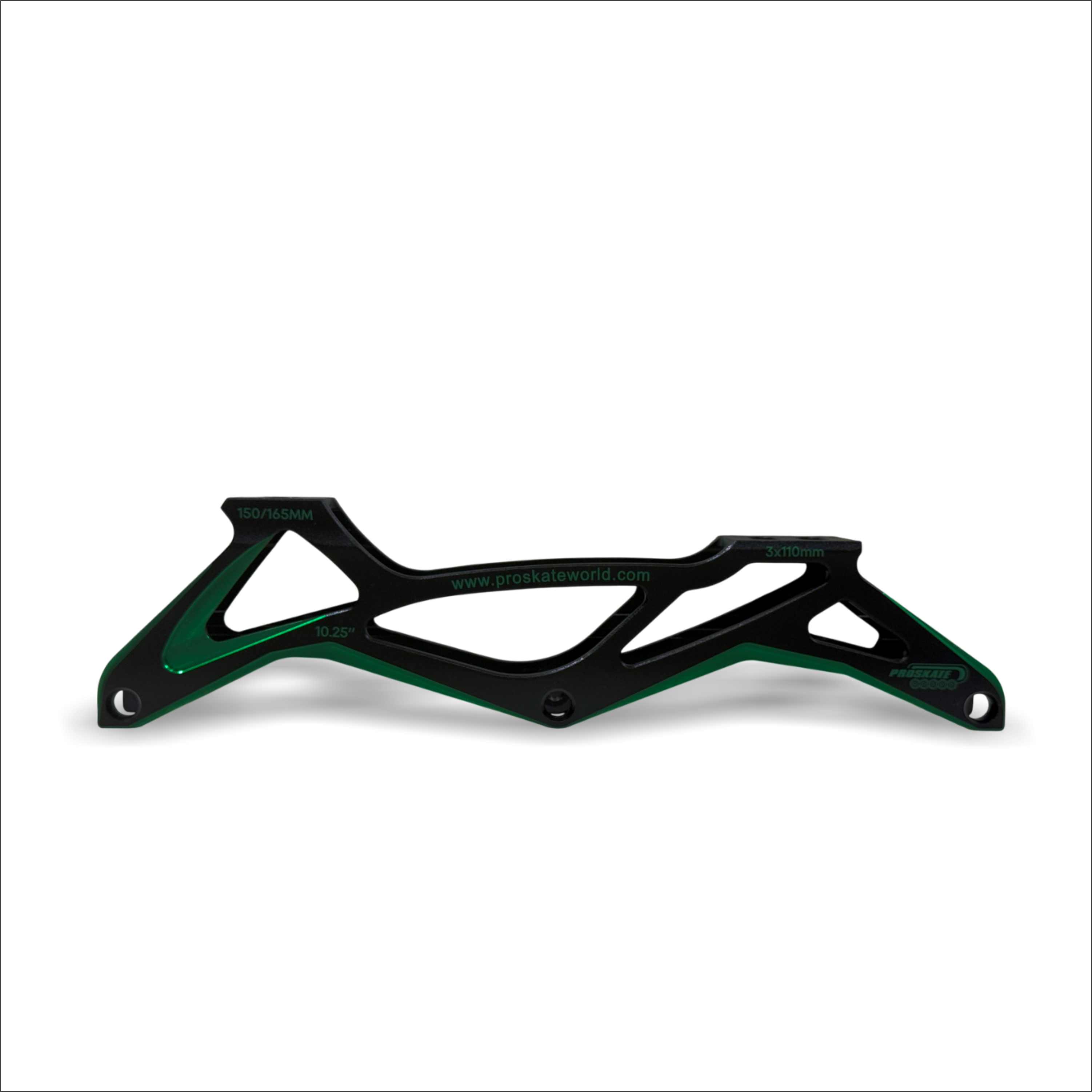 PROSKATE GREEN SHADOW INLINE SKATE FRAME