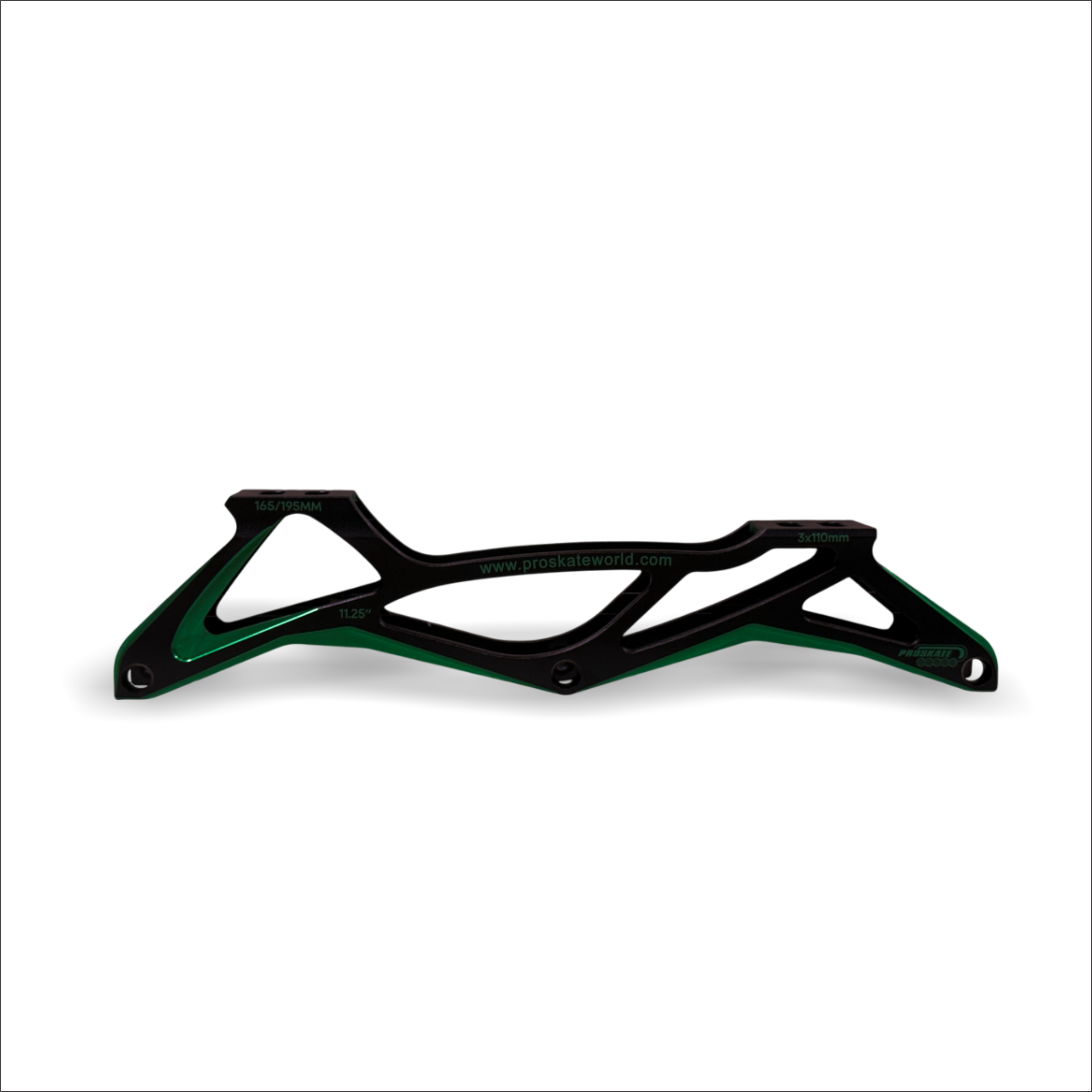 PROSKATE GREEN SHADOW INLINE SKATE FRAME