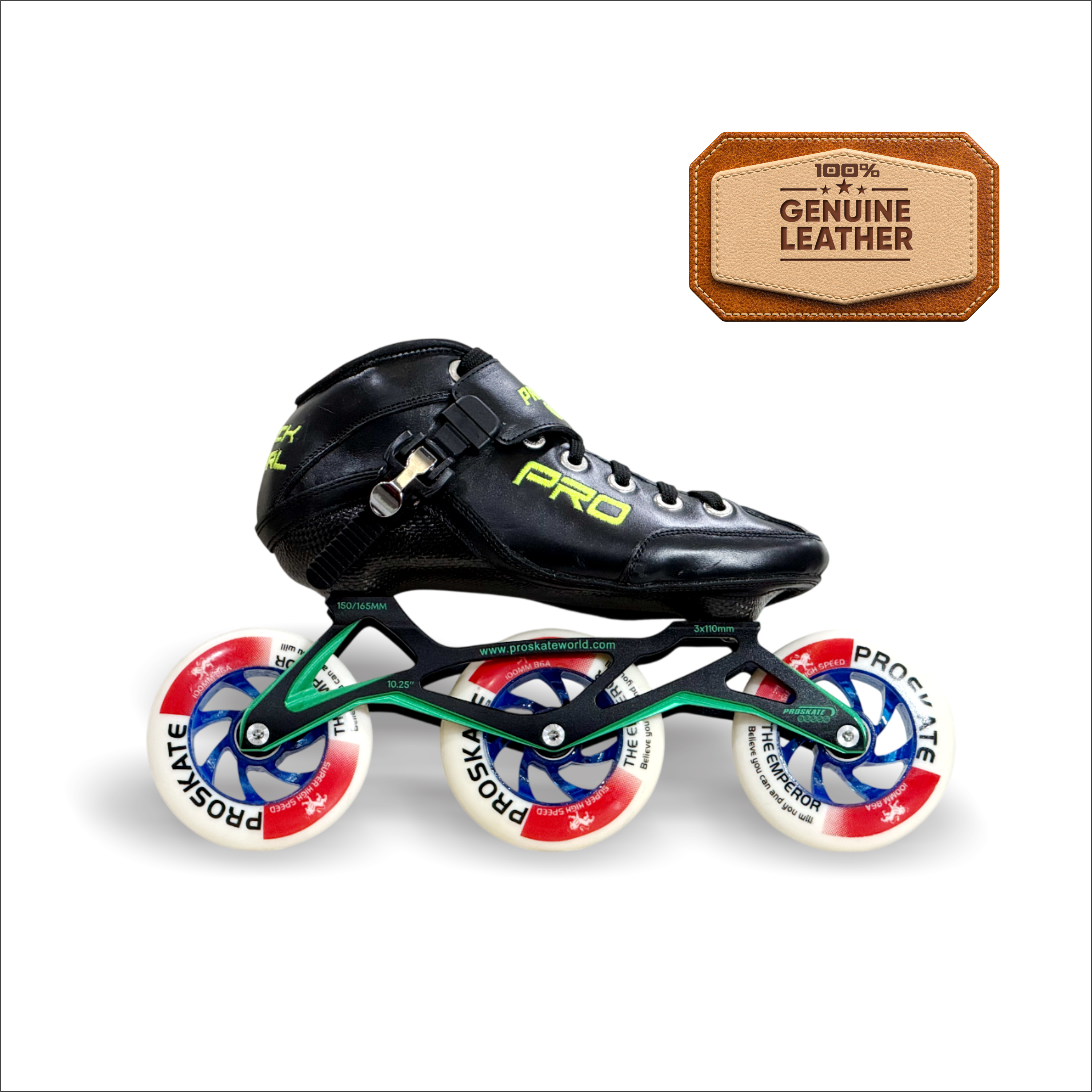 PROSKATE BLACK PEARL 100 X 3 INLINE SKATE