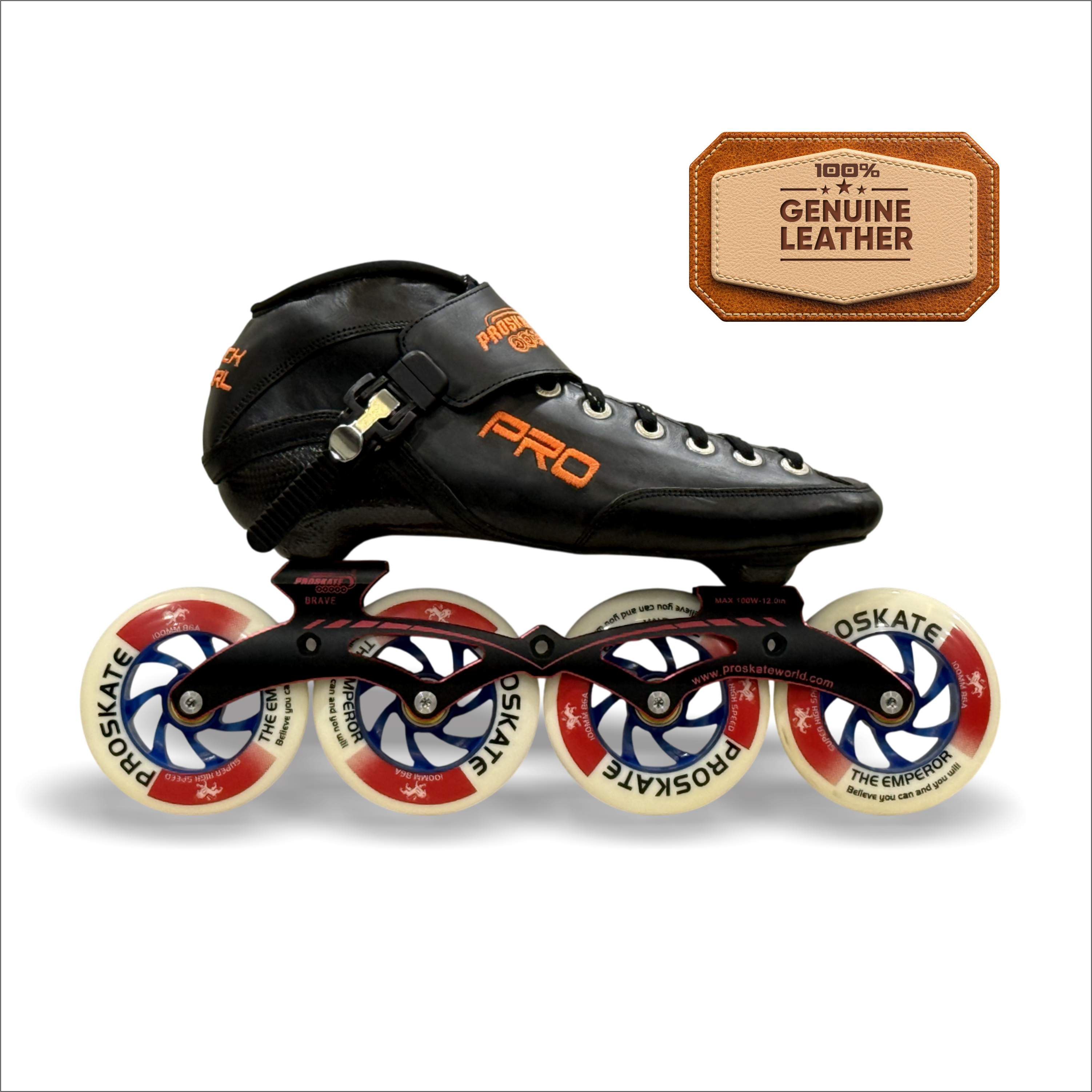 PROSKATE BLACK PEARL 100 X 4 INLINE SKATE