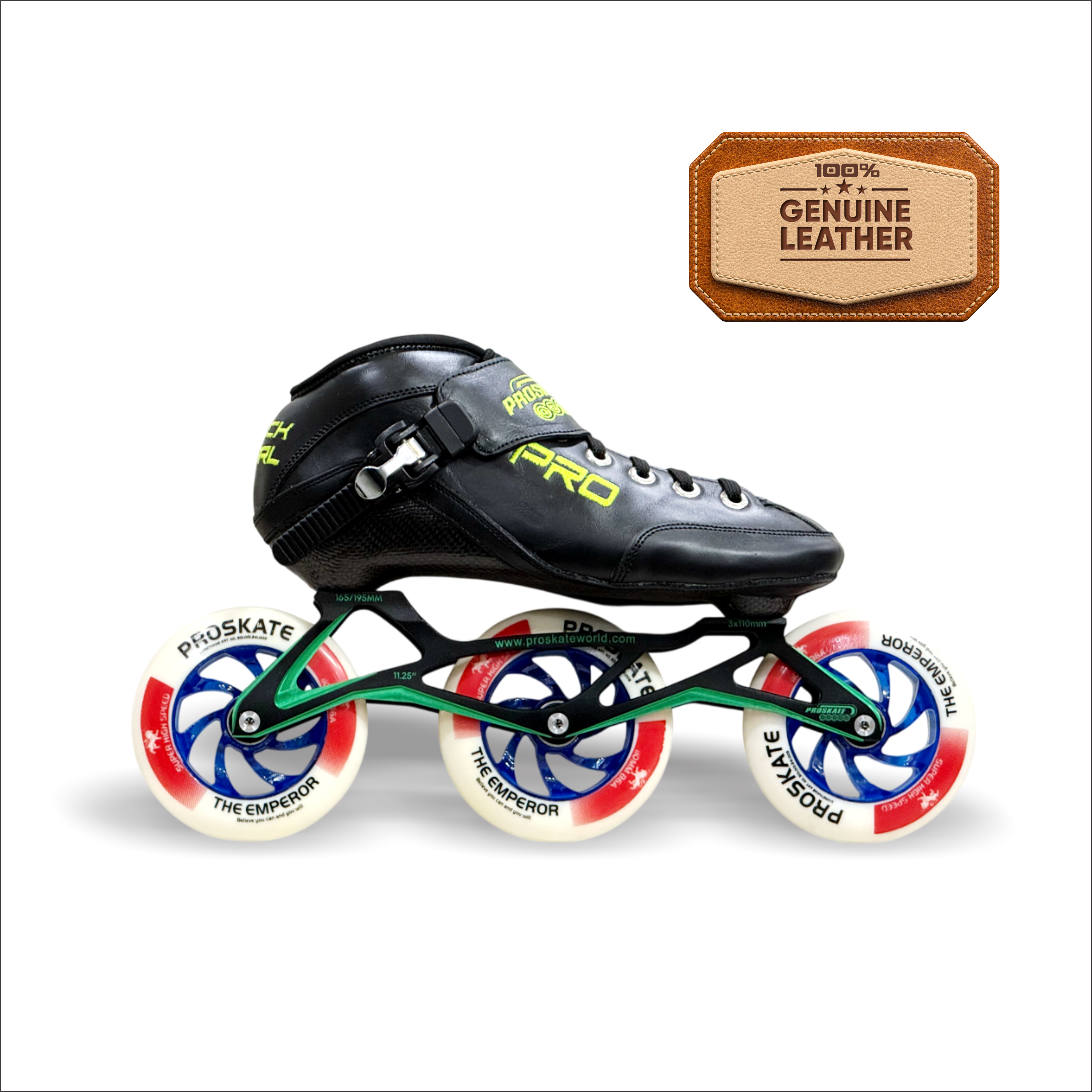 PROSKATE BLACK PEARL 110 X 3 INLINE SKATE