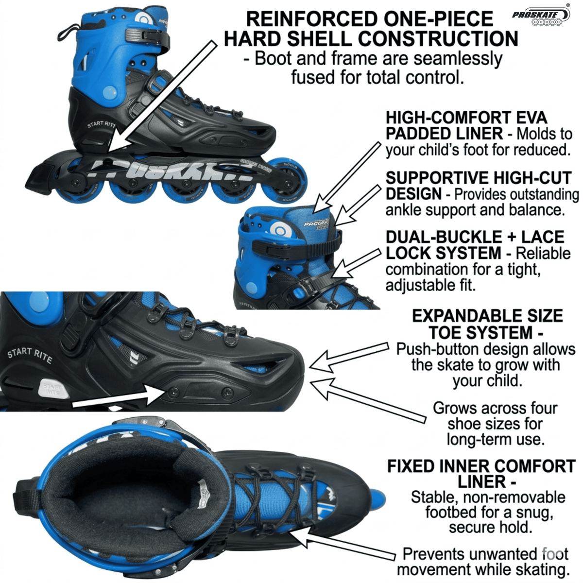 Start Rite Measure Buy Start Rite Kids Inline Skates Online | Proskate India – KARNA ...