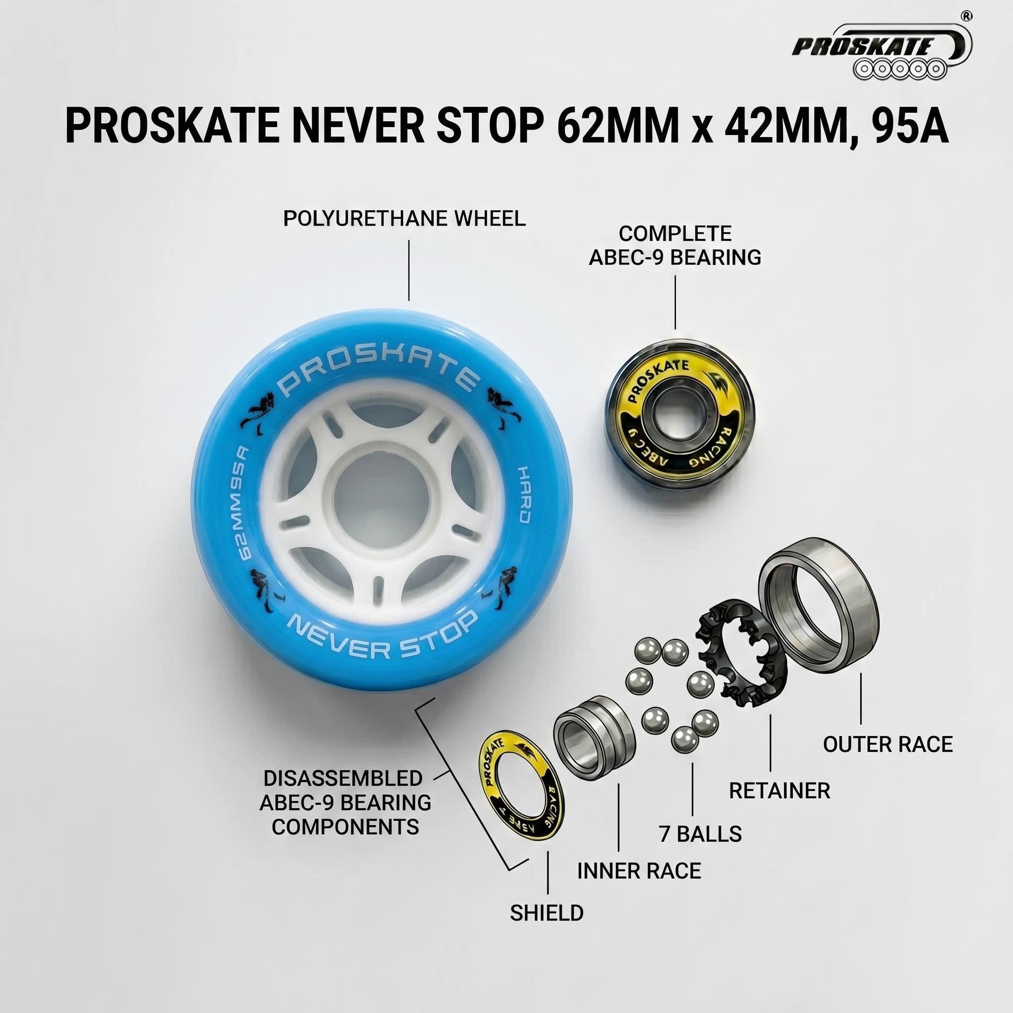 PROSKATE NEVER STOP HOCKEY SKATE