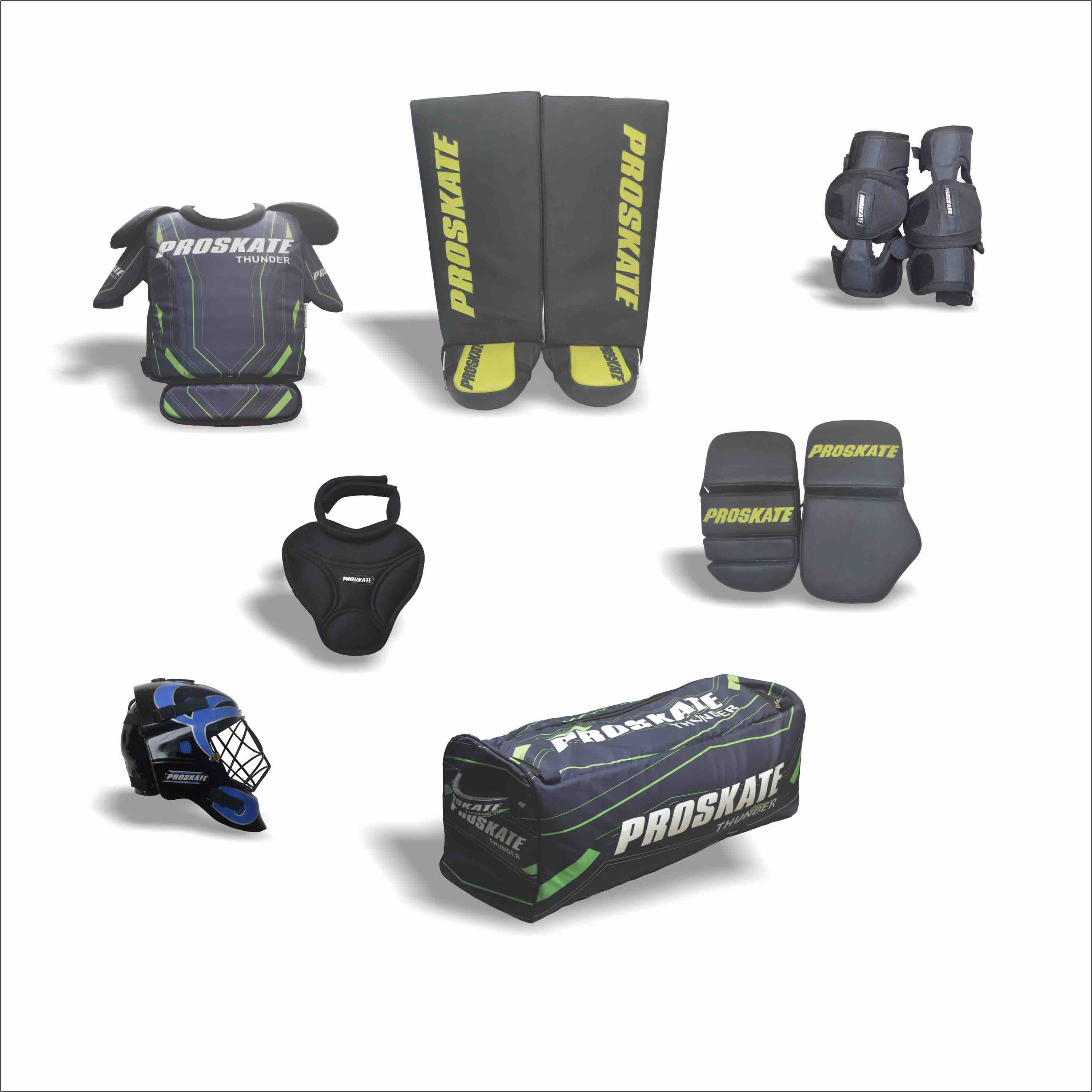 PROSKATE THUNDER QUAD HOCKEY GOALKEEPER HOCKEY KIT