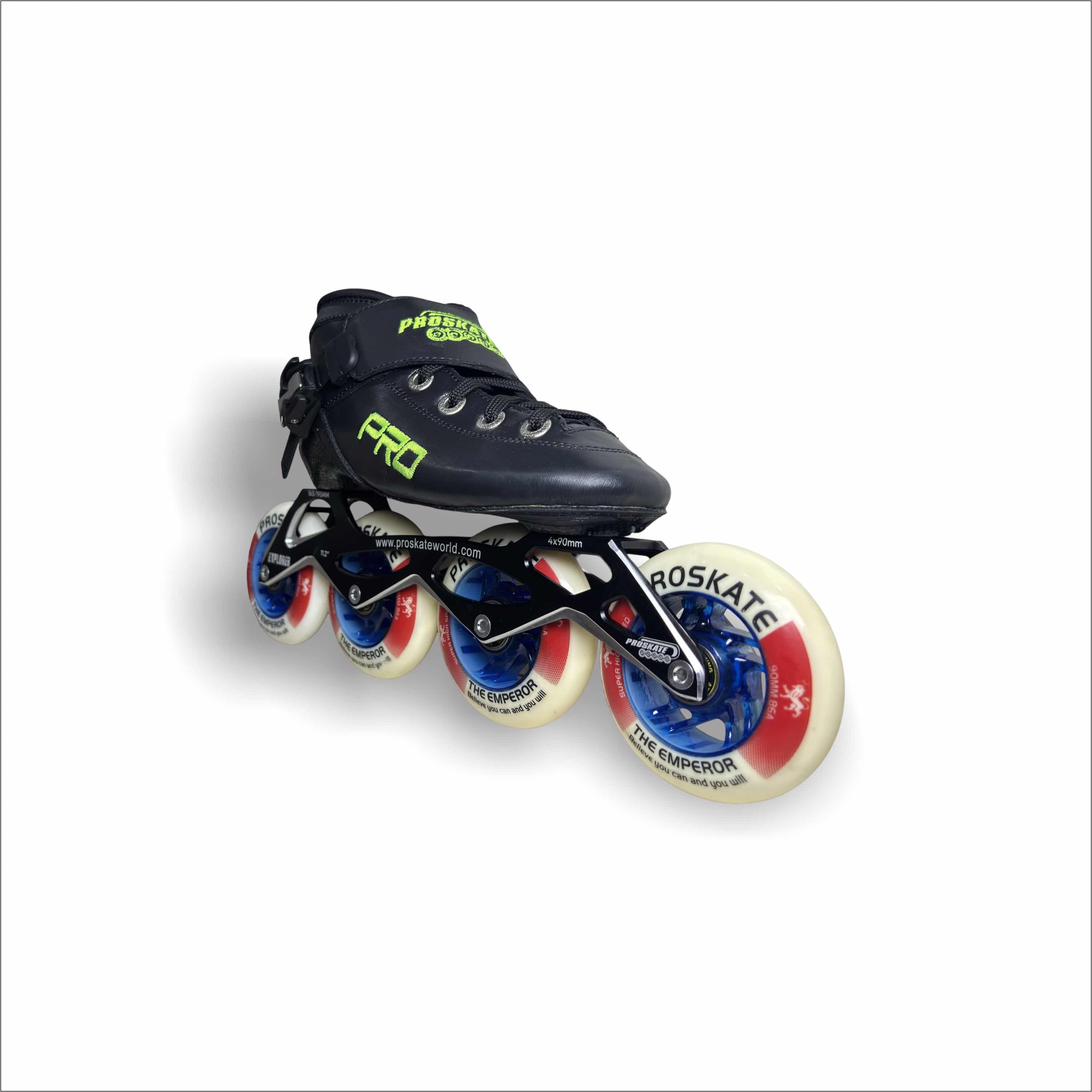 PROSKATE BLACK PEARL EXPLORER 4x90mm Inline Speed Skate