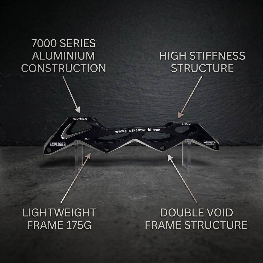 PROSKATE EXPLORER 4x90mm Inline Speed Skate Frame