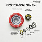 PROSKATE ROCKSTAR QUAD RINK SKATE