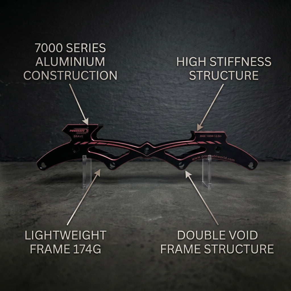 PROSKATE BRAVE 4x100mm Inline Speed Skate Frame