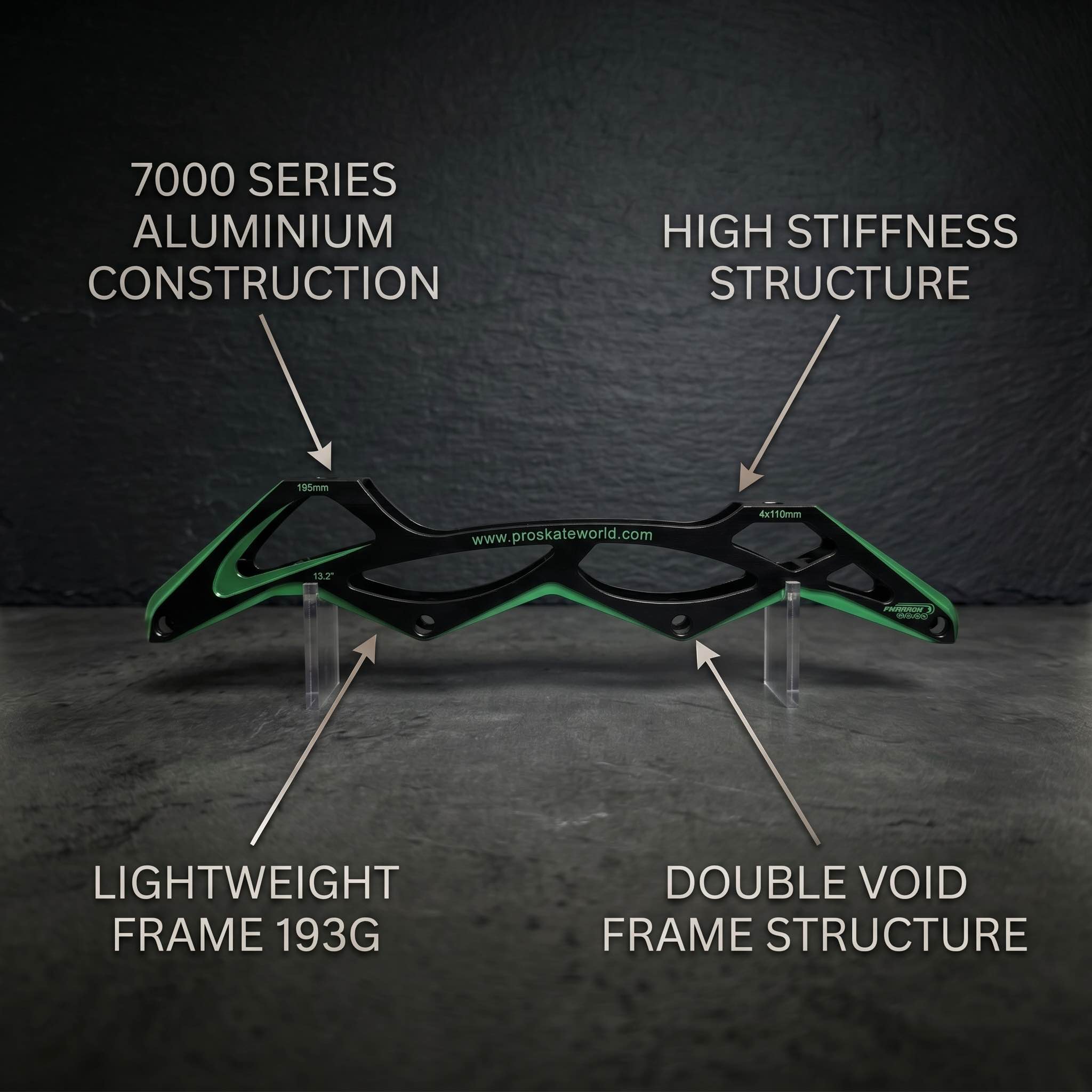 PROSKATE ELECTRON 4x110mm Inline Speed Skate