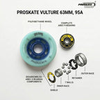 PROSKATE VULTURE QUAD ROLLER SKATE