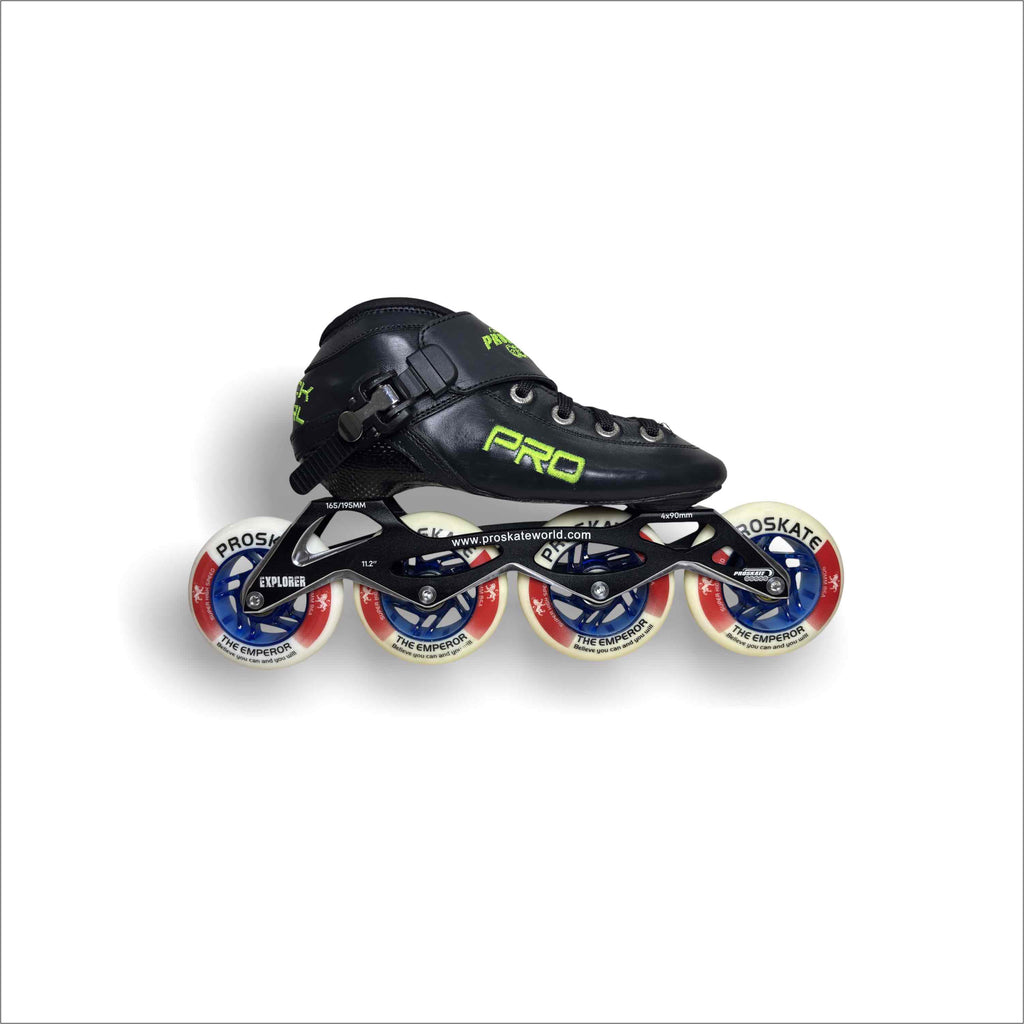 PROSKATE BLACK PEARL EXPLORER 4x90mm Inline Speed Skate