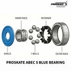 PROSKATE ABEC 5 BLUE BEARING