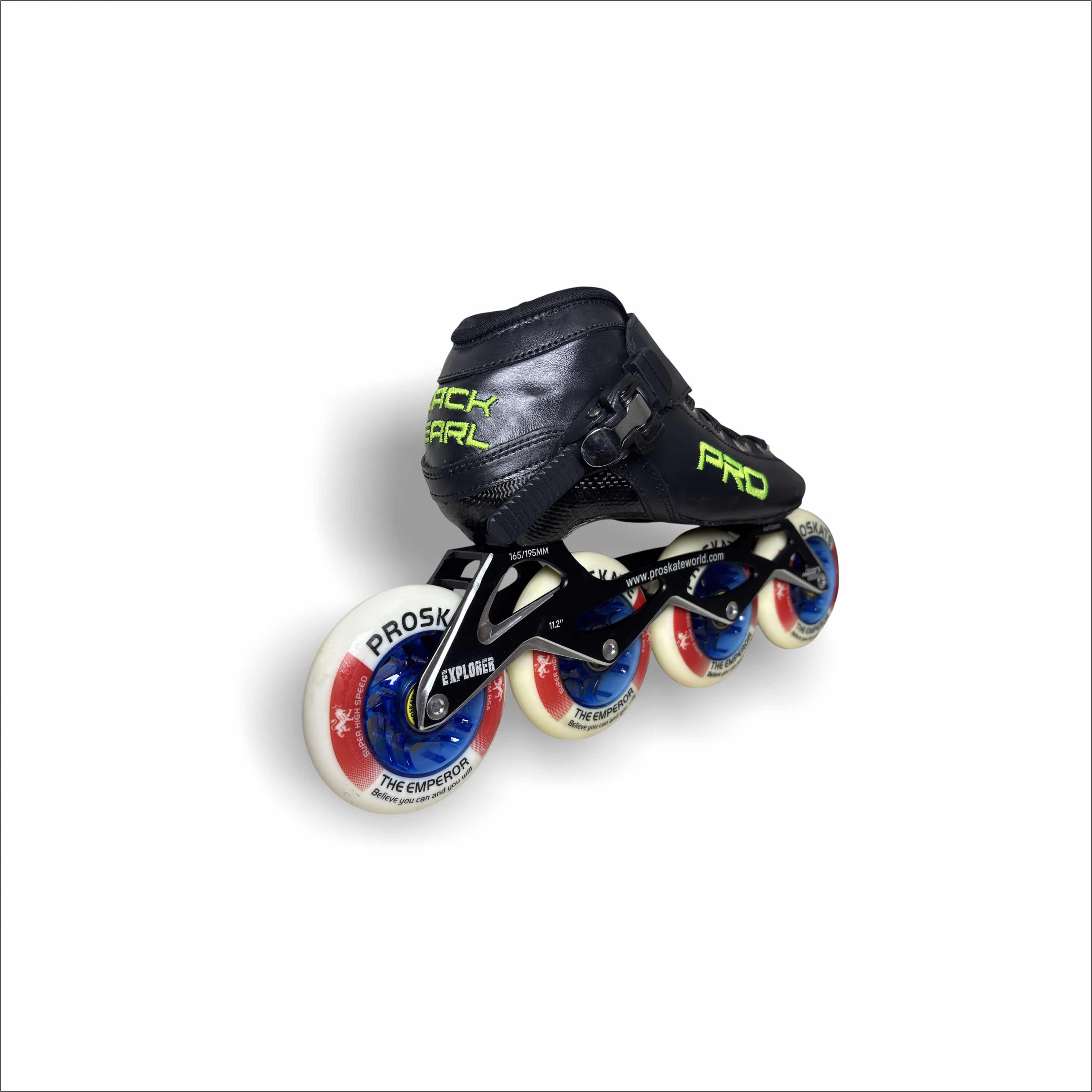 PROSKATE BLACK PEARL EXPLORER 4x90mm Inline Speed Skate