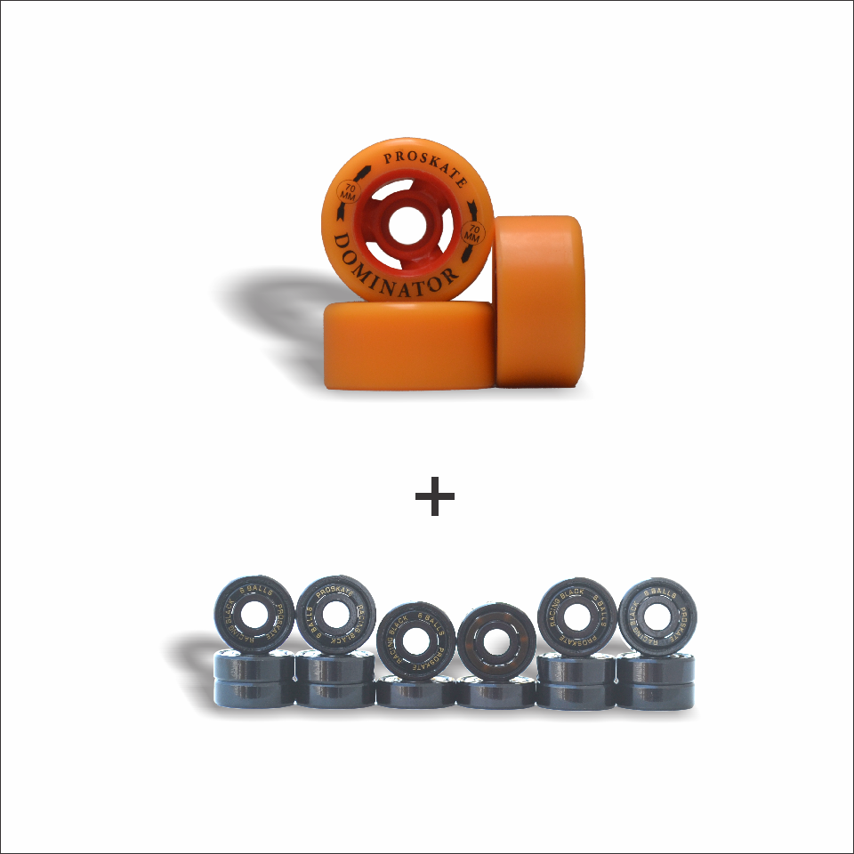 PROSKATE DOMINATOR 70mm Road Skate Wheel With Bearing
