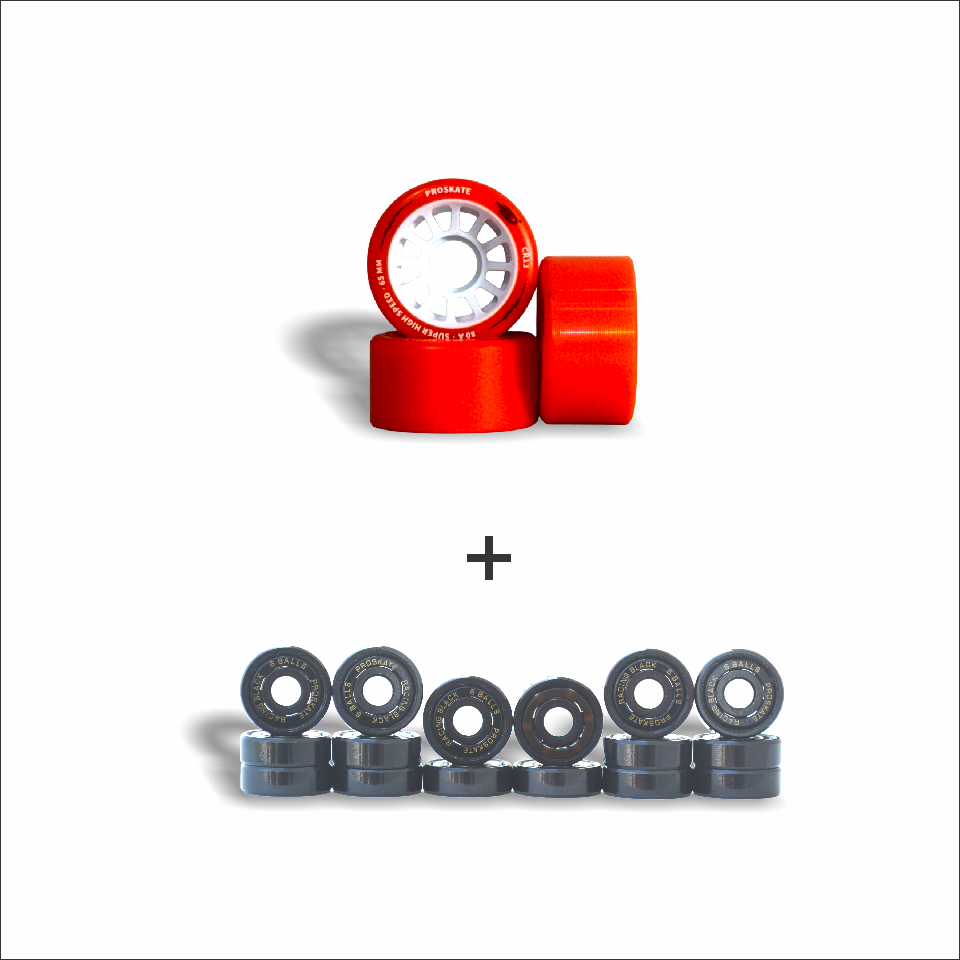 PROSKATE CR13 65mm Bank Track Special Wheel With Bearing
